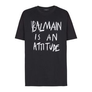 Balmain Black T-Shirts & Vests - T-Shirts Men